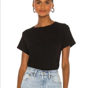 Re/done by Hanes classic black tee